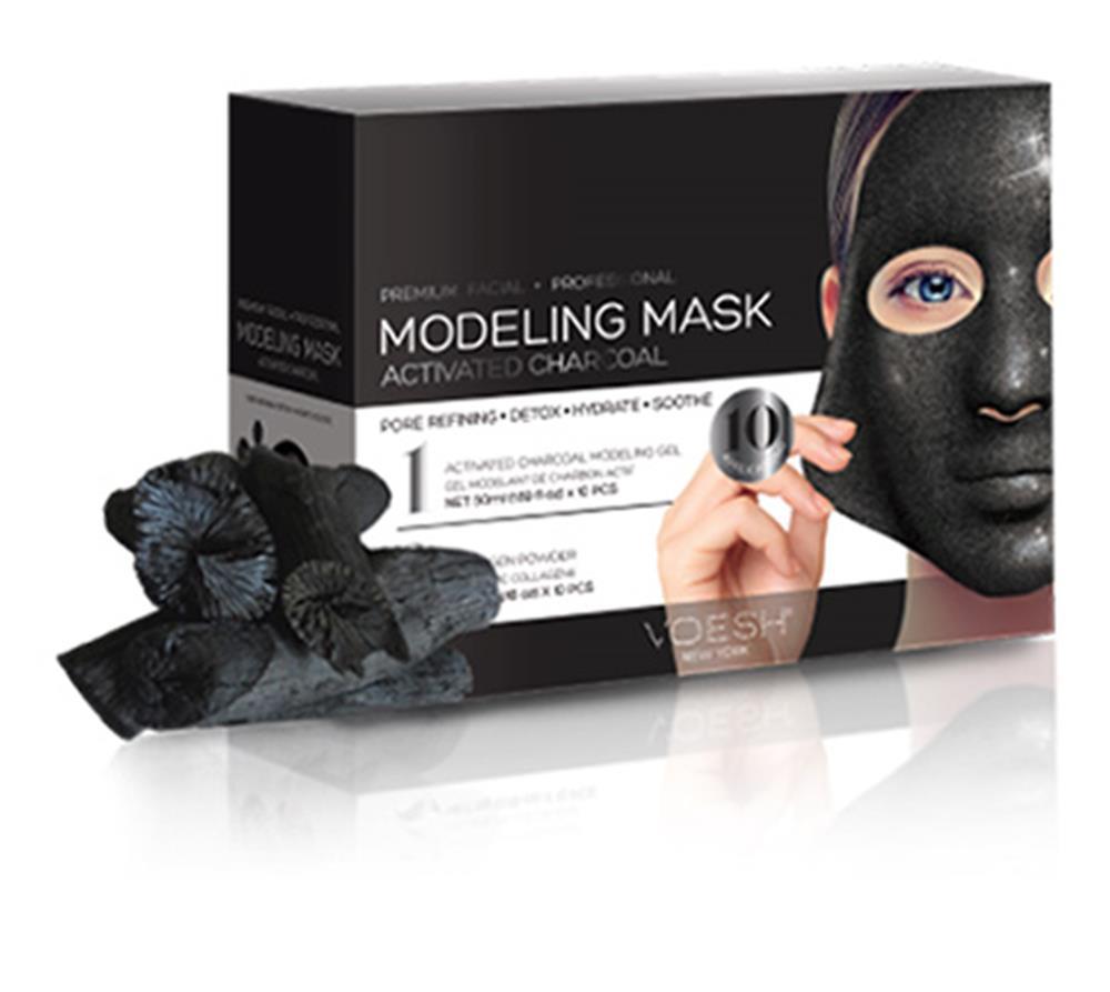 Voesh Facial Modeling Mask - Activated Charcoal - 1 Set ($19.95 Value)