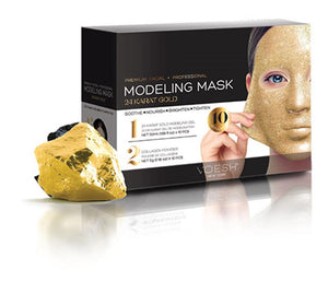 Voesh Facial Modeling Mask - Gold - 1 Set ($19.95 Value)