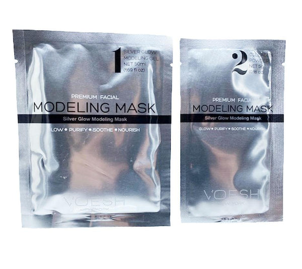 Voesh Facial Modeling Mask - Pearl - 1 Set ($19.95 Value)