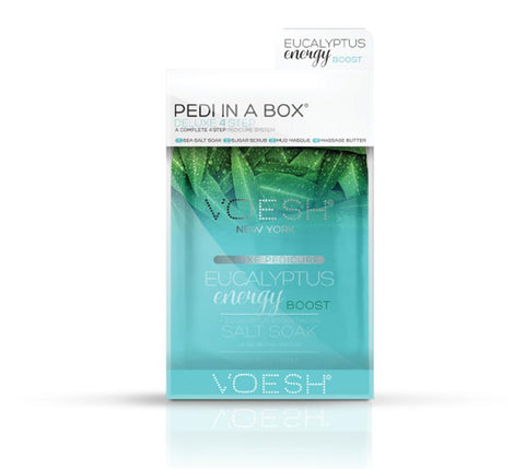 Eucalyptus Energy Boost - Pedi In a Box Deluxe (4 Step) ($9.95 Value)