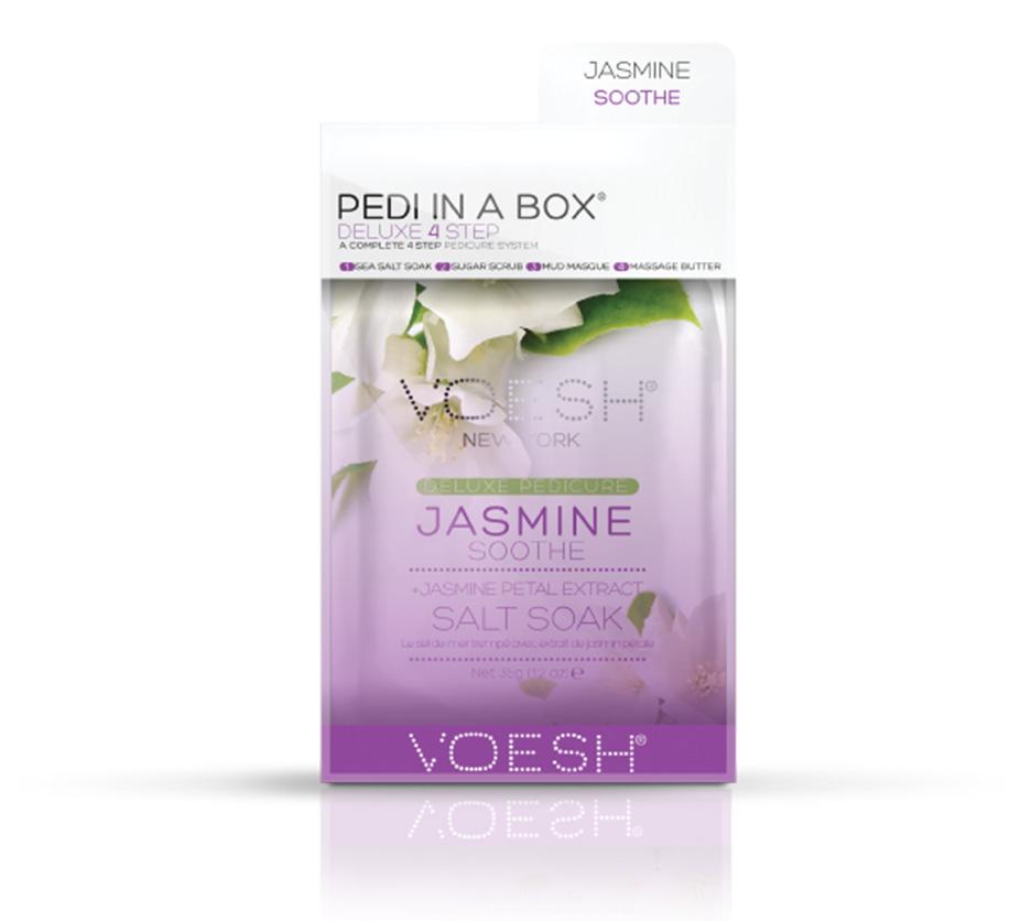 Jasmine Soothe - Pedi In a Box Deluxe (4 Step) ($9.95 Value)