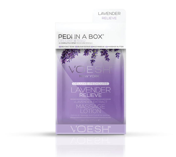 Lavender Relieve - Pedi In a Box Deluxe (4 Step) ($9.95 Value)