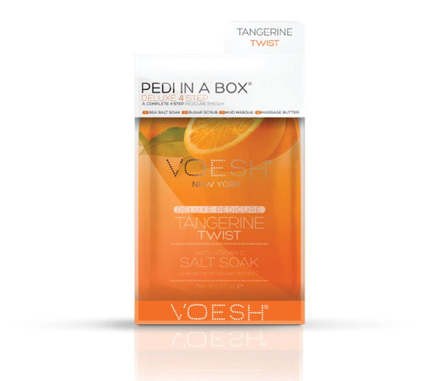 Tangerine Twist  - Pedi In a Box Deluxe (4 Step) ($9.95 Value)