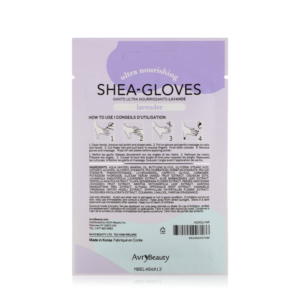 Lavender Shea Gloves ($8.95 Value)