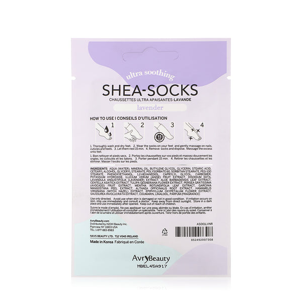 Lavender Shea Socks ($8.95 Value)