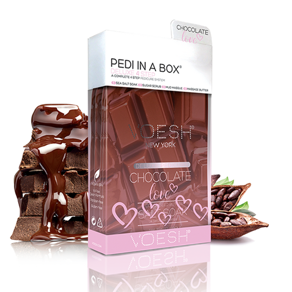 Limited Edition Chocolate Love  - Pedi In a Box Deluxe (4 Step) ($9.95 Value)