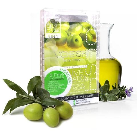 Olive Sensation  - Pedi In a Box Deluxe (4 Step) ($9.95 Value)