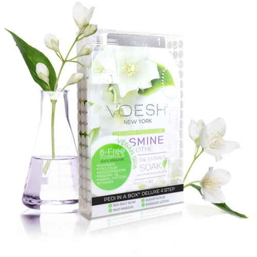 Jasmine Soothe - Pedi In a Box Deluxe (4 Step) ($9.95 Value)